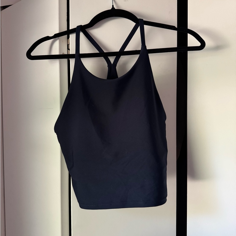 Old Navy Active Navy Halter Sports Bra
